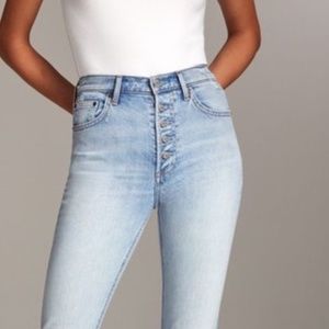 ARITZIA Denim Forum Yoko High Rise Slim Raw Hem Jeans - size 25